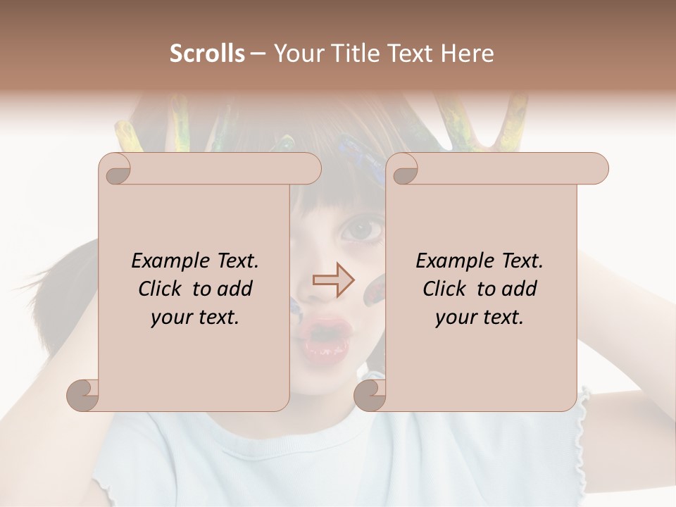Picture Playful Painting PowerPoint Template