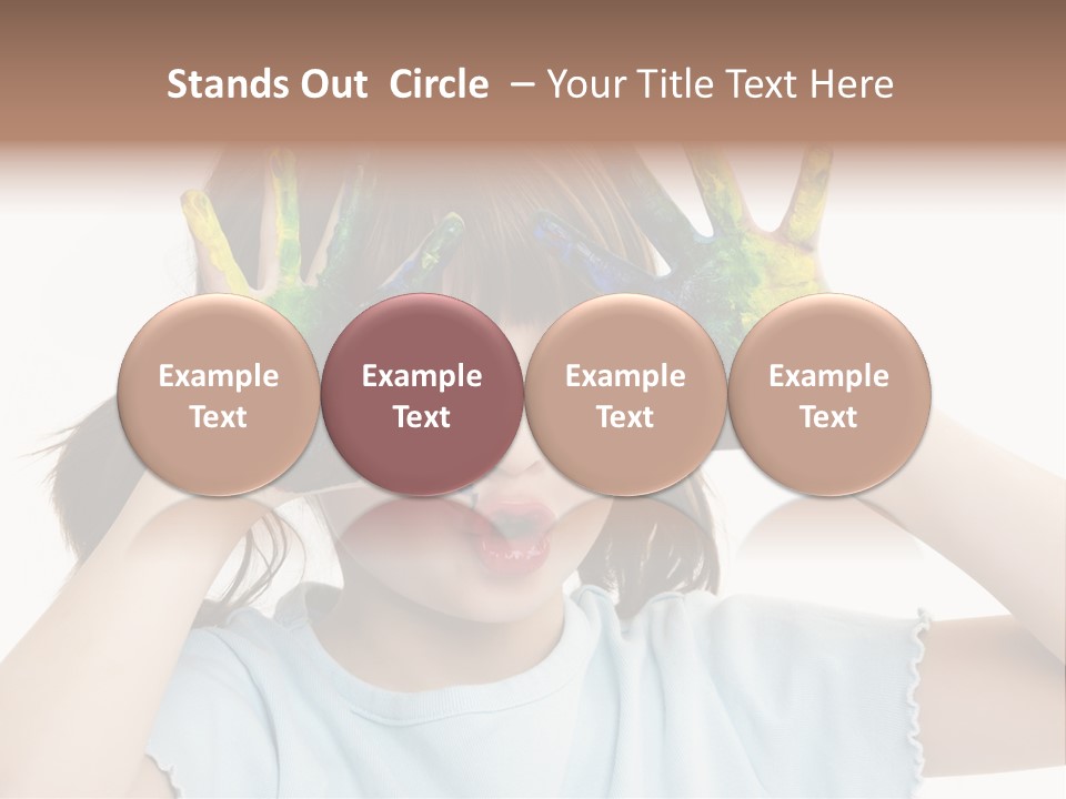 Picture Playful Painting PowerPoint Template