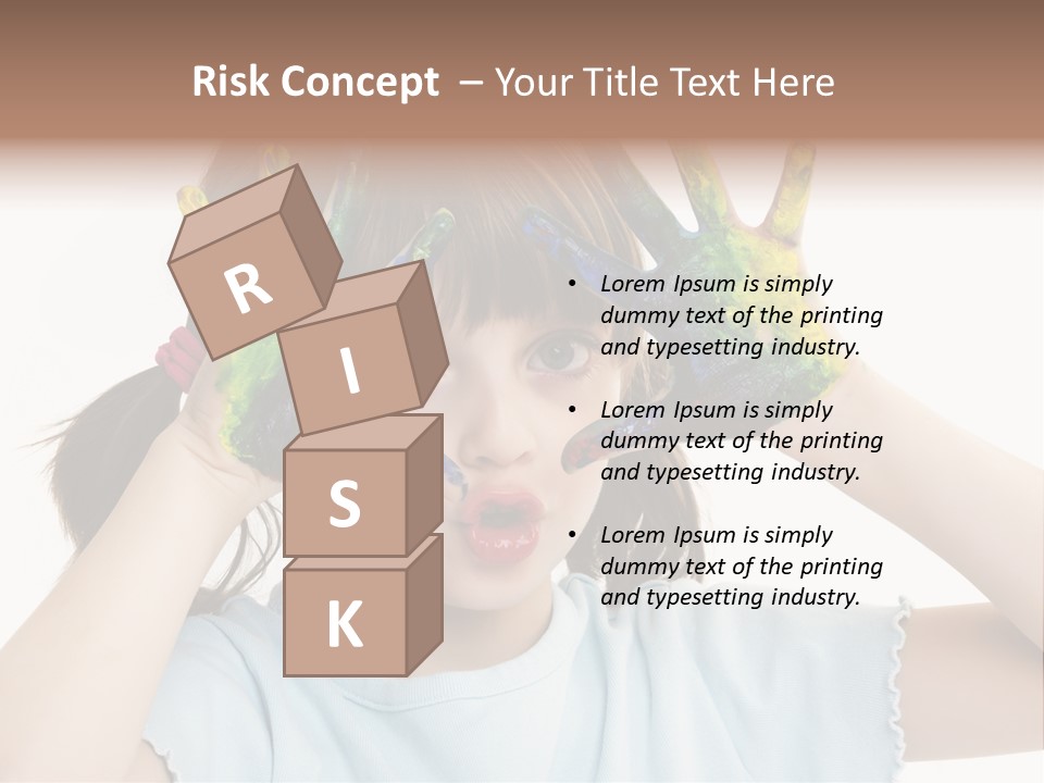 Picture Playful Painting PowerPoint Template