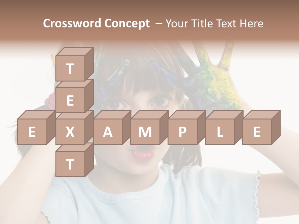 Picture Playful Painting PowerPoint Template