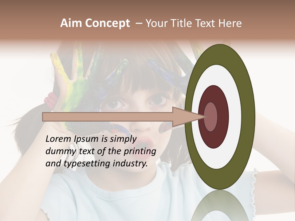 Picture Playful Painting PowerPoint Template