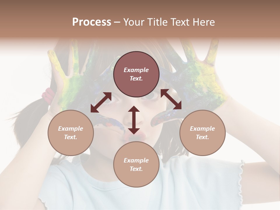 Picture Playful Painting PowerPoint Template