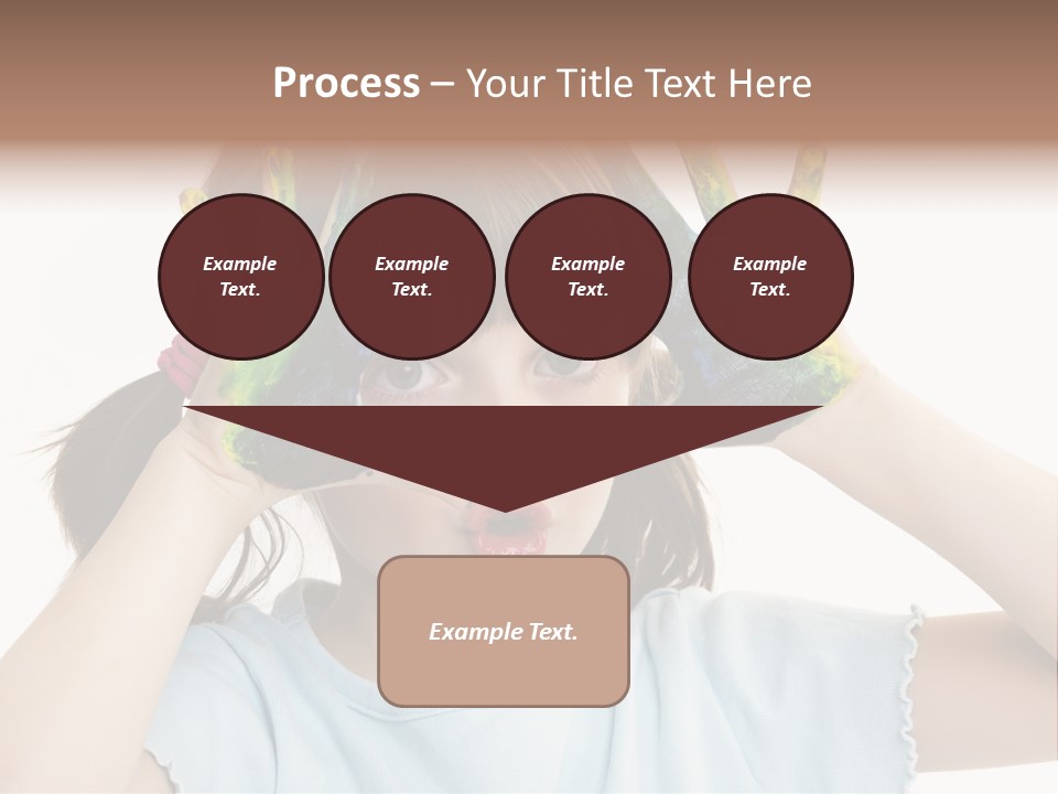 Picture Playful Painting PowerPoint Template