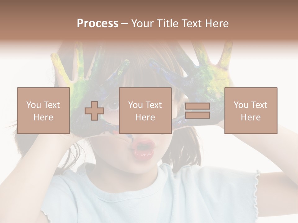 Picture Playful Painting PowerPoint Template