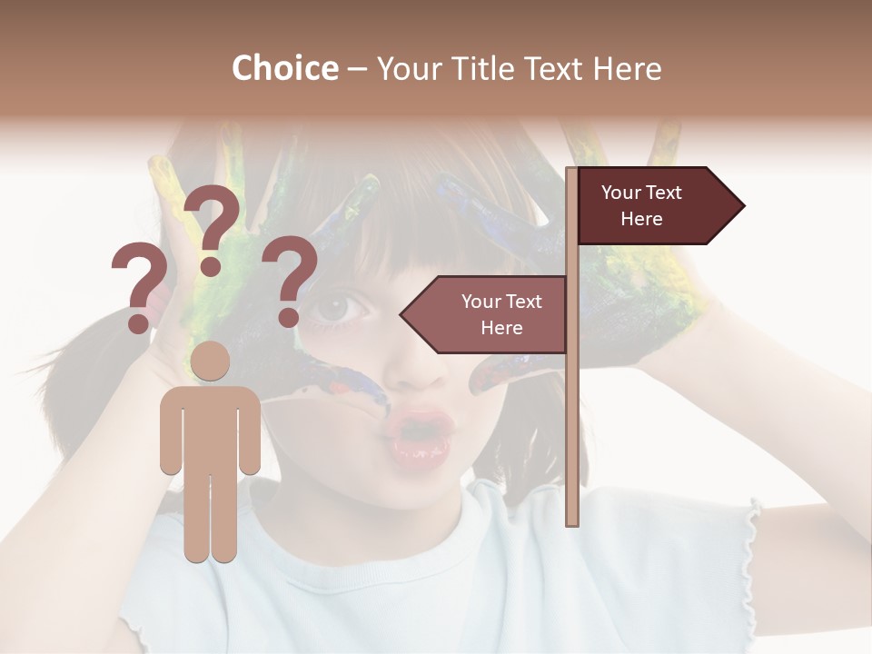 Picture Playful Painting PowerPoint Template