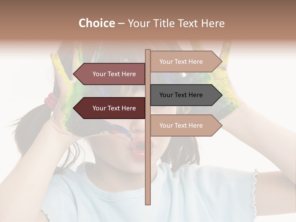 Picture Playful Painting PowerPoint Template