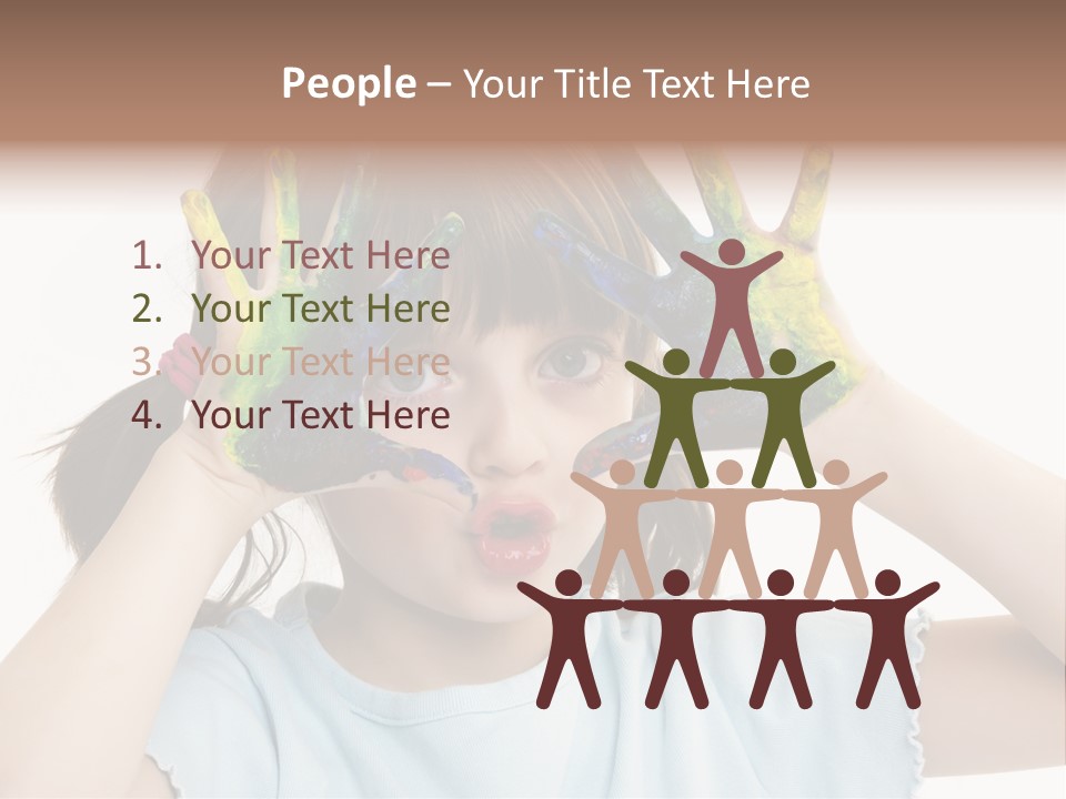 Picture Playful Painting PowerPoint Template