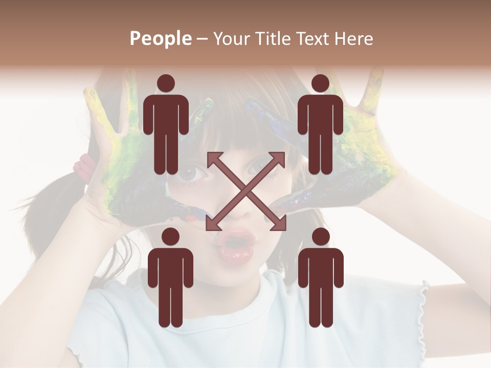 Picture Playful Painting PowerPoint Template