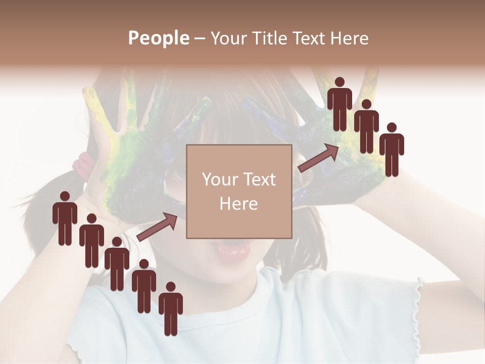 Picture Playful Painting PowerPoint Template