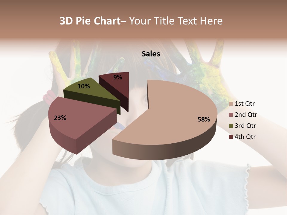 Picture Playful Painting PowerPoint Template