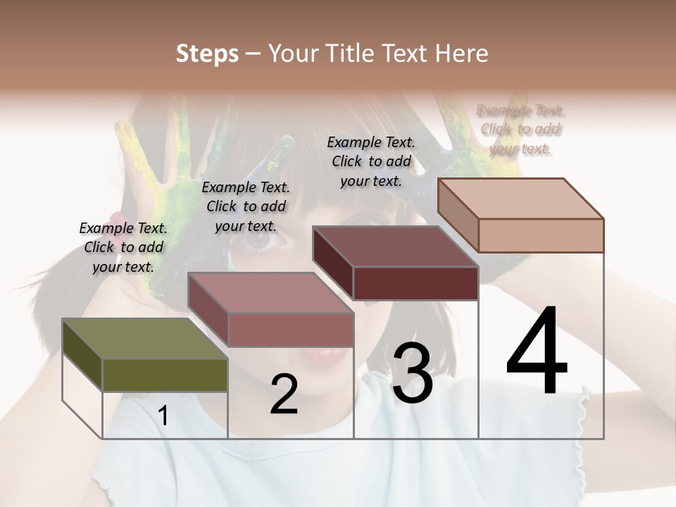 Picture Playful Painting PowerPoint Template