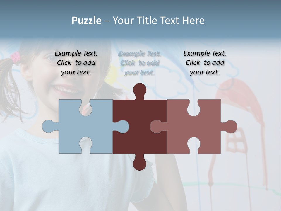 Painting Happiness Smile PowerPoint Template