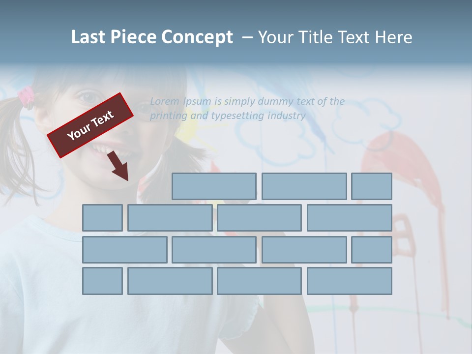 Painting Happiness Smile PowerPoint Template