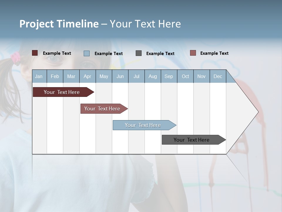 Painting Happiness Smile PowerPoint Template