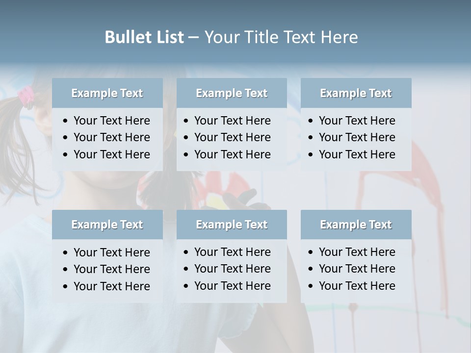 Painting Happiness Smile PowerPoint Template