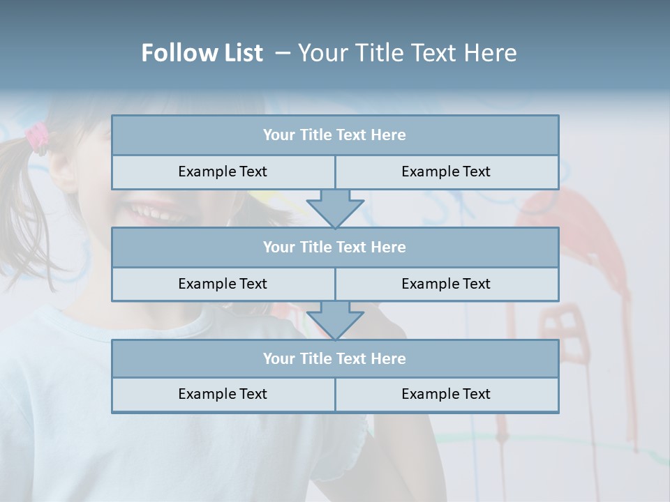 Painting Happiness Smile PowerPoint Template