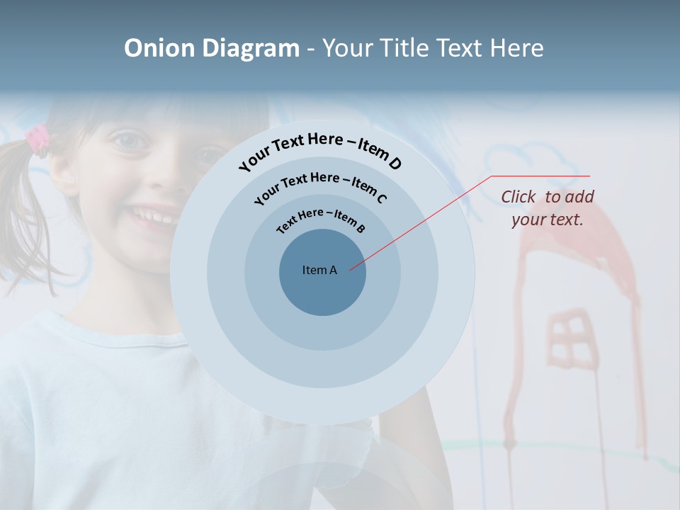 Painting Happiness Smile PowerPoint Template