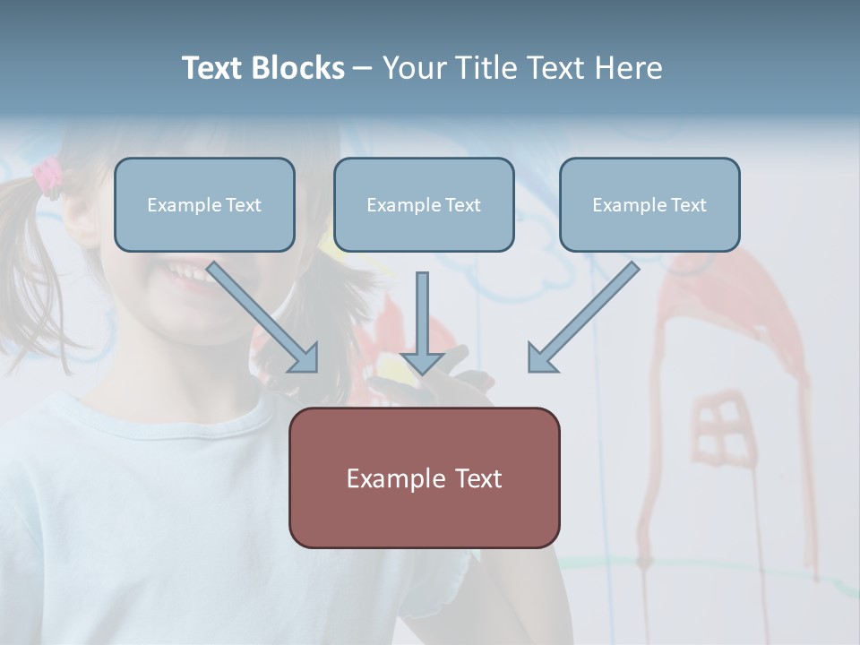 Painting Happiness Smile PowerPoint Template
