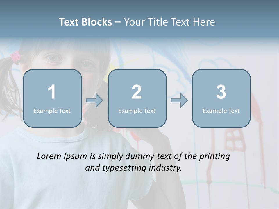 Painting Happiness Smile PowerPoint Template