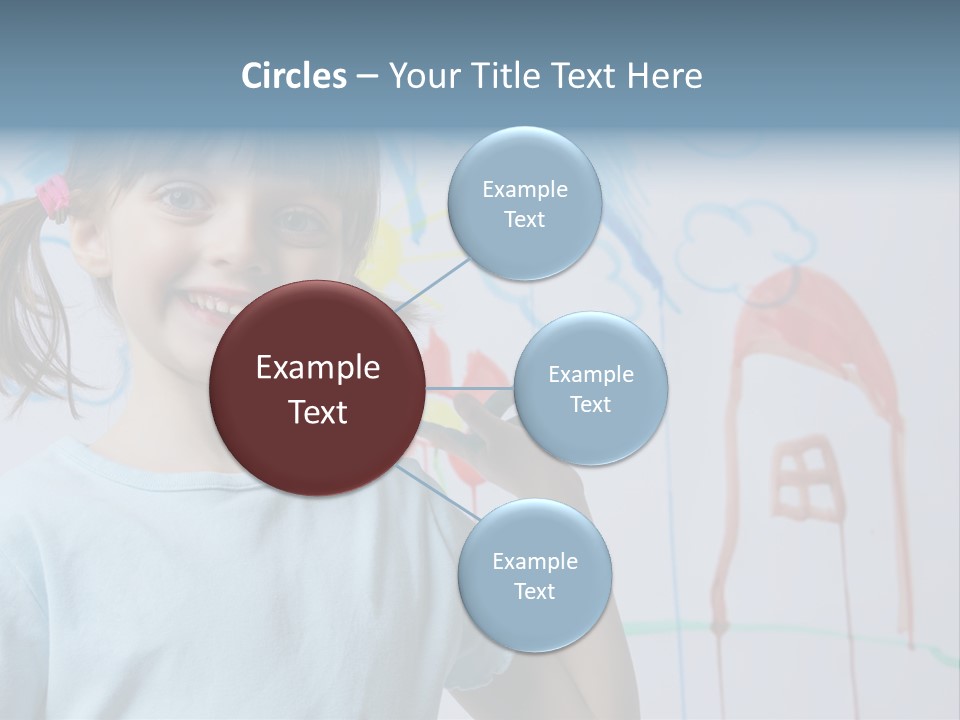 Painting Happiness Smile PowerPoint Template