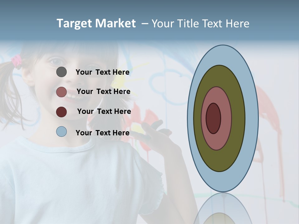 Painting Happiness Smile PowerPoint Template