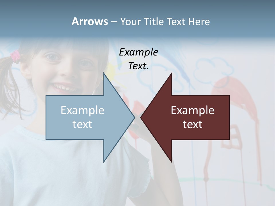 Painting Happiness Smile PowerPoint Template