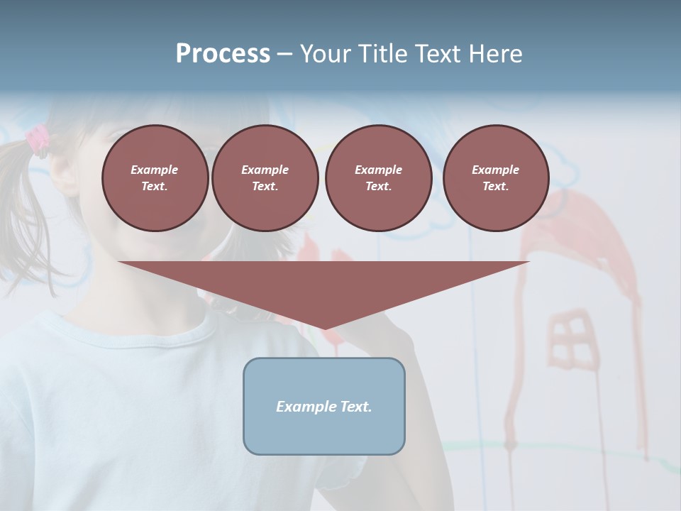 Painting Happiness Smile PowerPoint Template