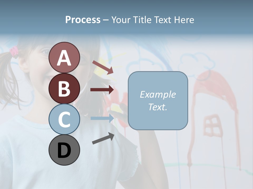 Painting Happiness Smile PowerPoint Template