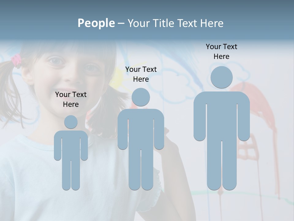 Painting Happiness Smile PowerPoint Template