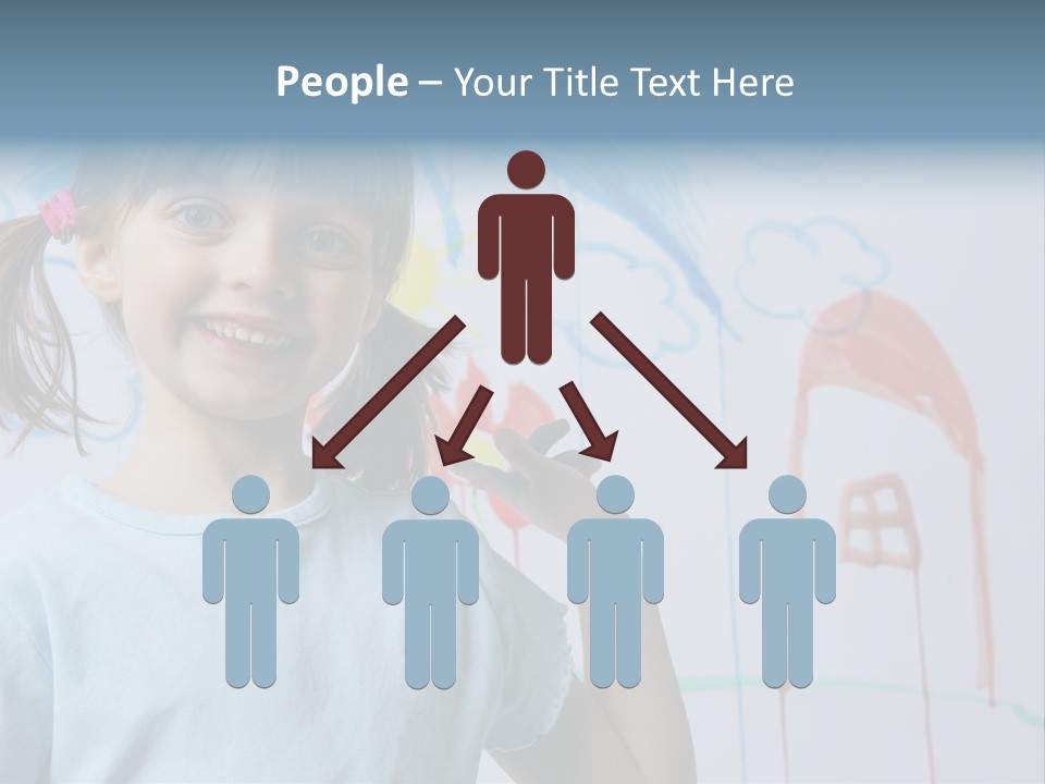 Painting Happiness Smile PowerPoint Template