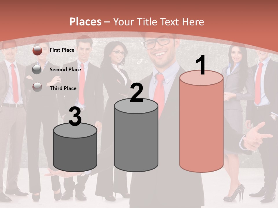 Happy Successful Cooperation PowerPoint Template