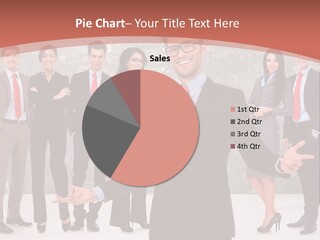 Happy Successful Cooperation PowerPoint Template