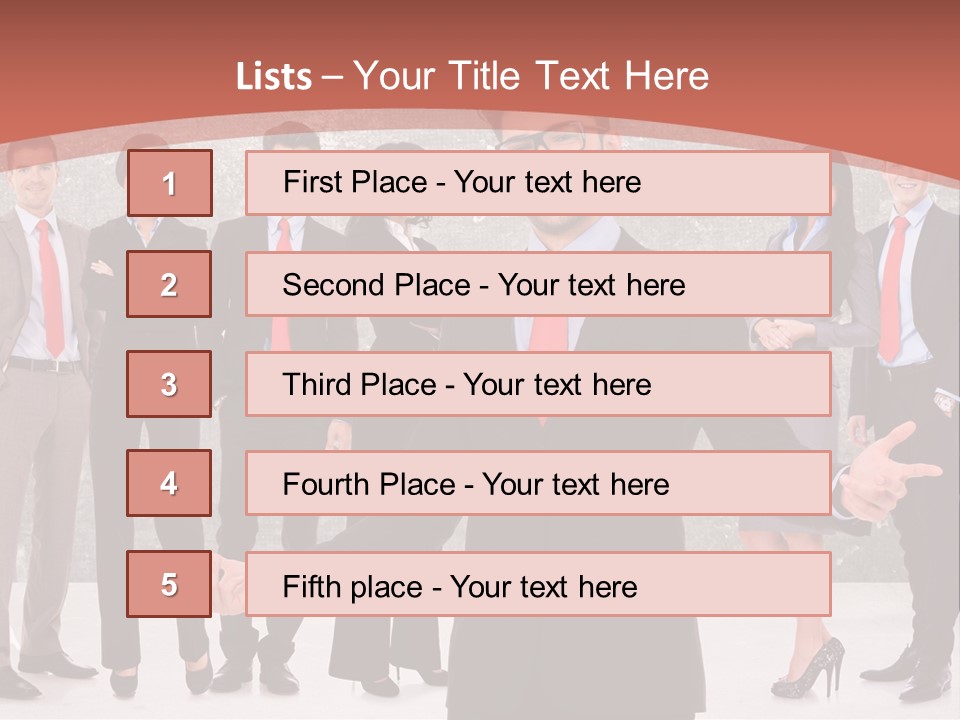 Happy Successful Cooperation PowerPoint Template