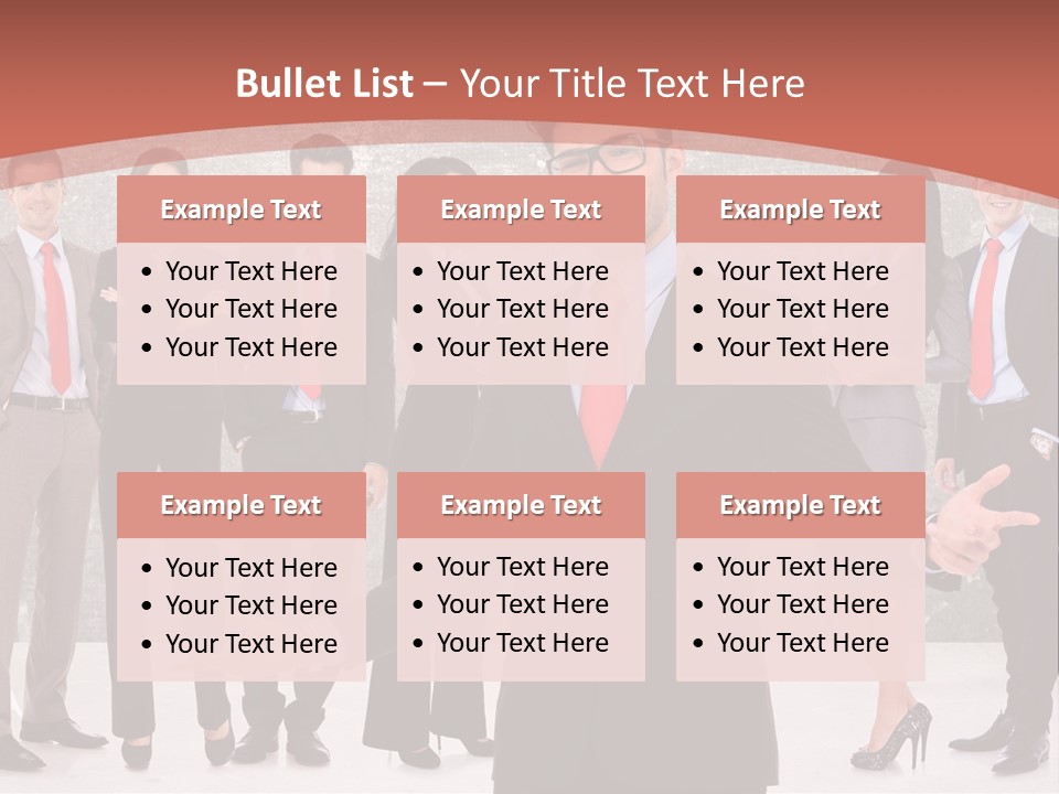 Happy Successful Cooperation PowerPoint Template