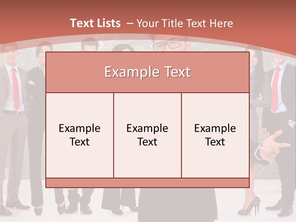 Happy Successful Cooperation PowerPoint Template