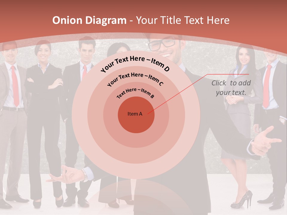 Happy Successful Cooperation PowerPoint Template