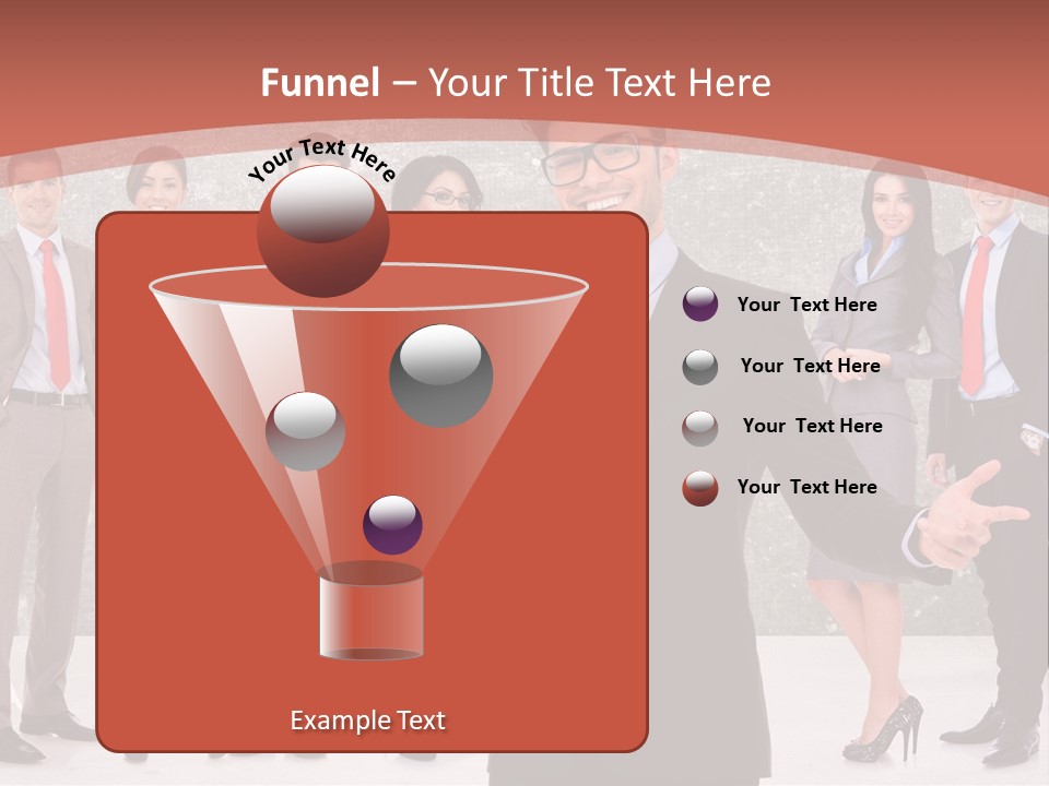 Happy Successful Cooperation PowerPoint Template