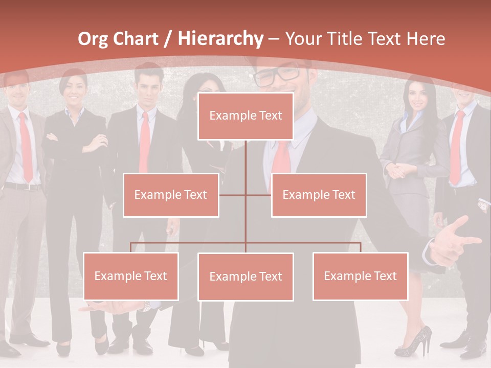 Happy Successful Cooperation PowerPoint Template