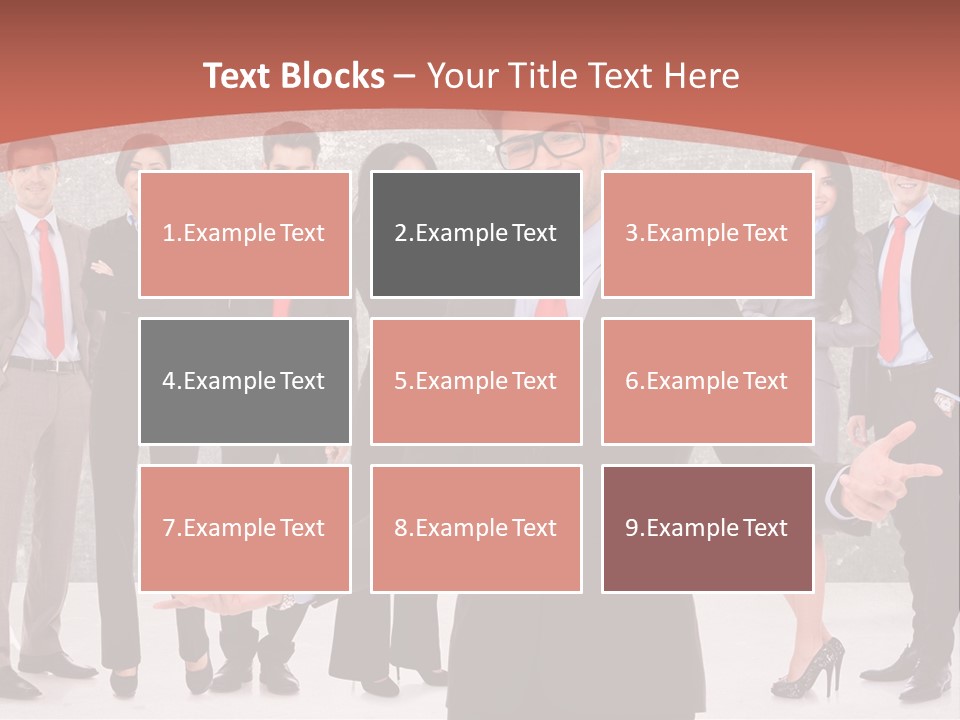 Happy Successful Cooperation PowerPoint Template