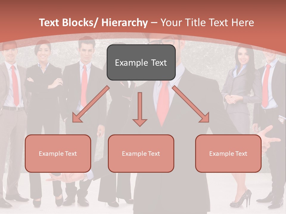 Happy Successful Cooperation PowerPoint Template