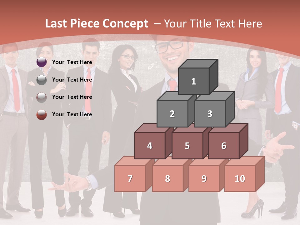 Happy Successful Cooperation PowerPoint Template