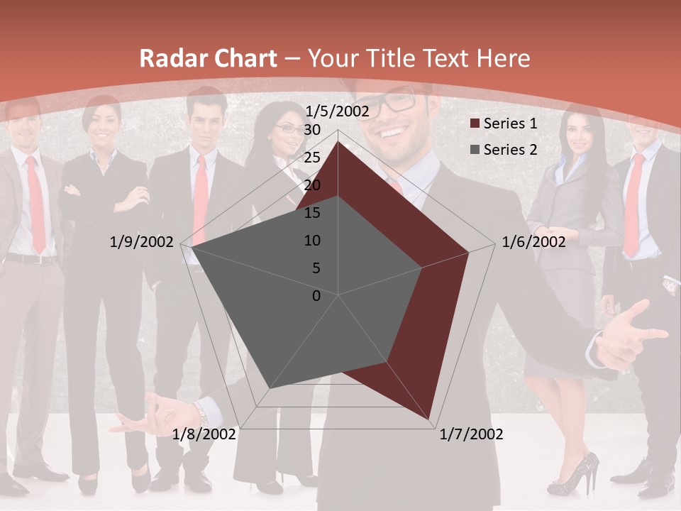 Happy Successful Cooperation PowerPoint Template