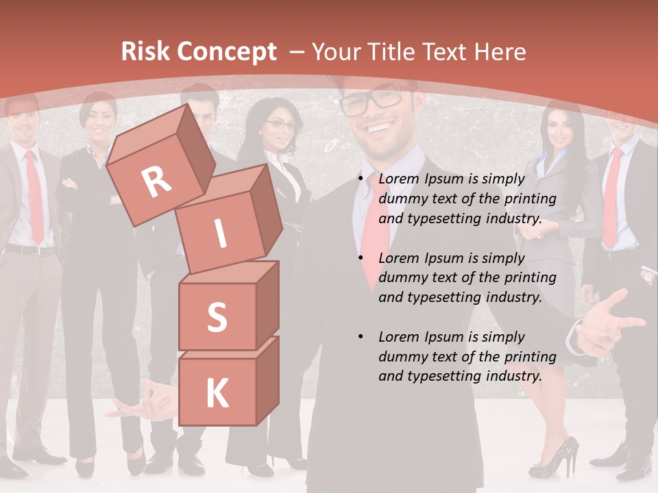 Happy Successful Cooperation PowerPoint Template