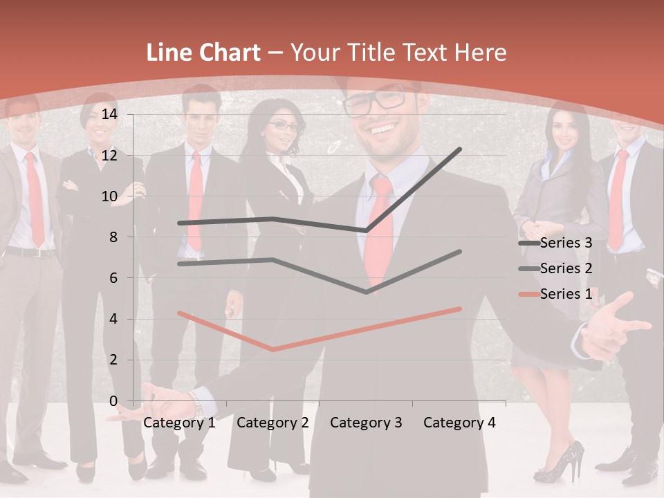 Happy Successful Cooperation PowerPoint Template