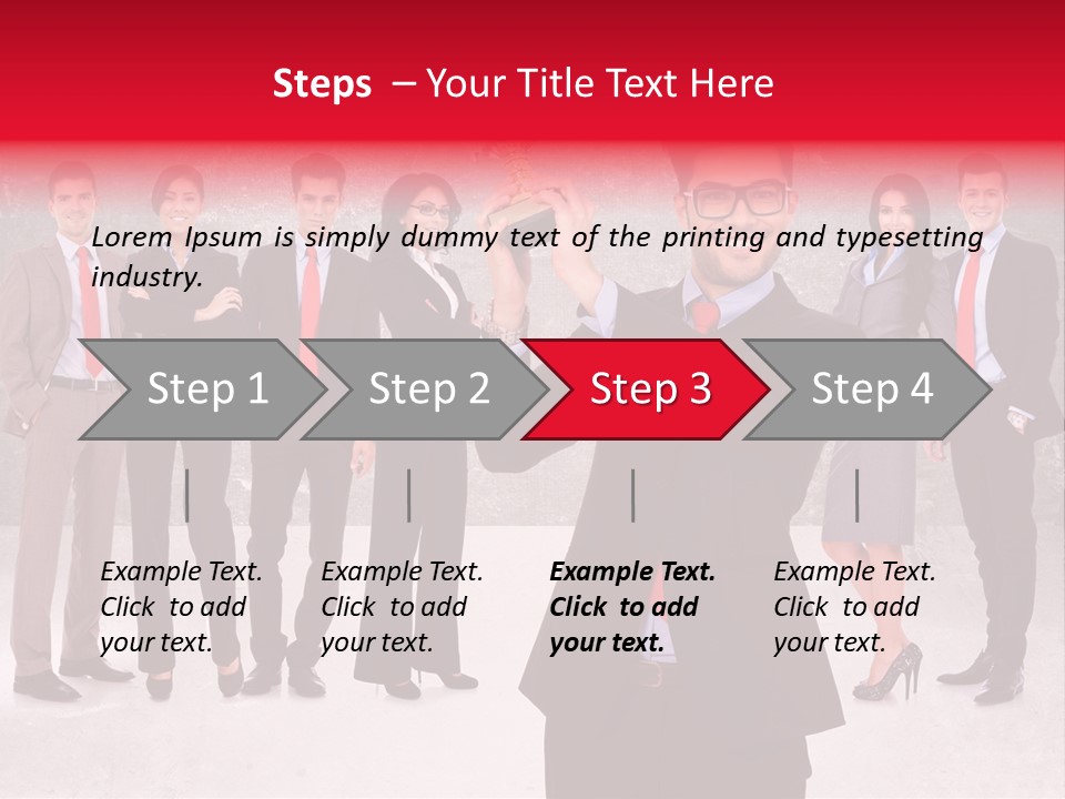 Winning Team Office PowerPoint Template