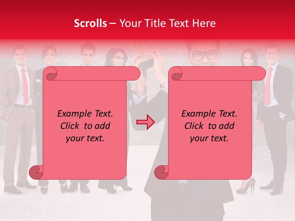 Winning Team Office PowerPoint Template