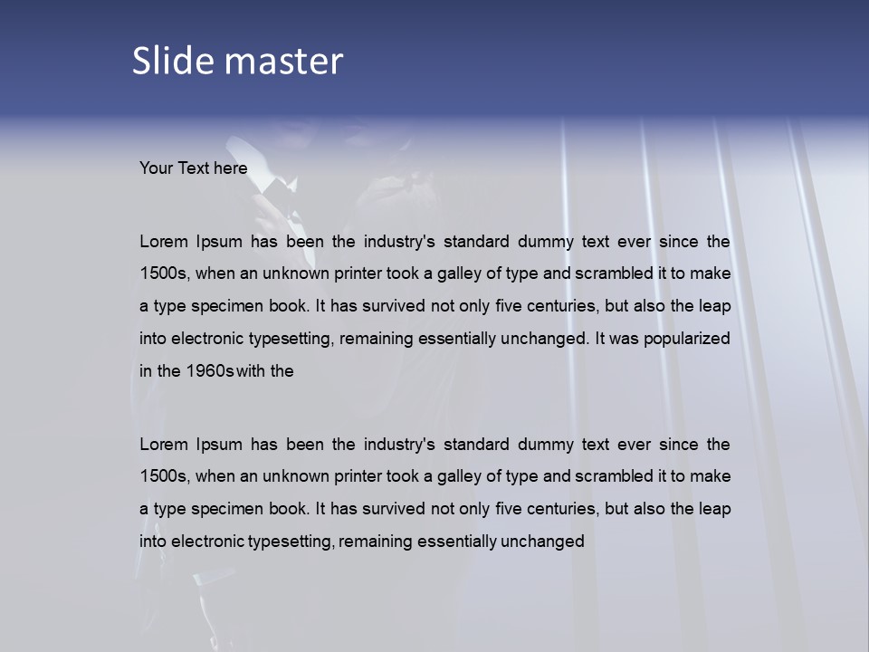 Torso Elegance Beautiful PowerPoint Template