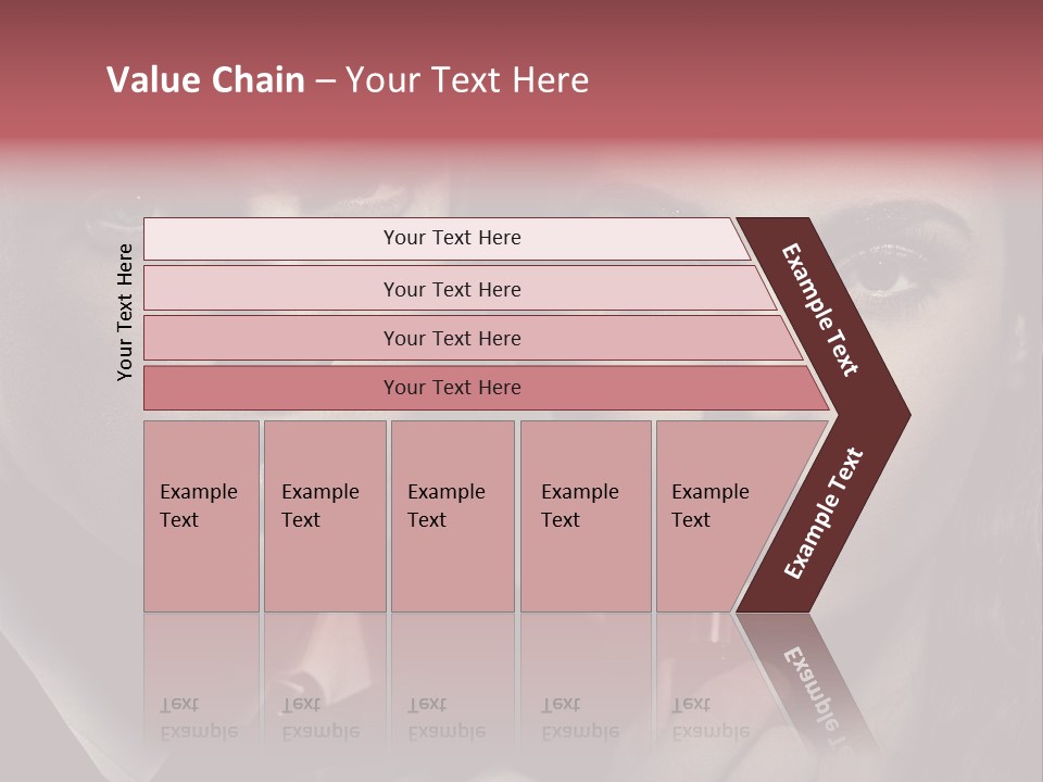 Person Serious Hairstyle PowerPoint Template