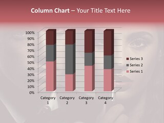 Person Serious Hairstyle PowerPoint Template