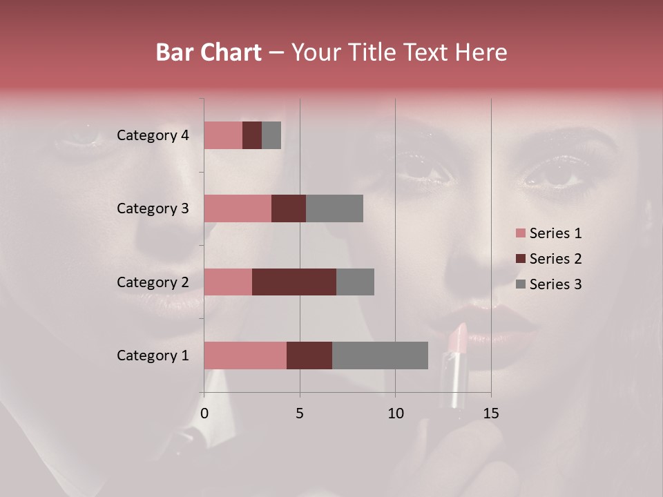 Person Serious Hairstyle PowerPoint Template